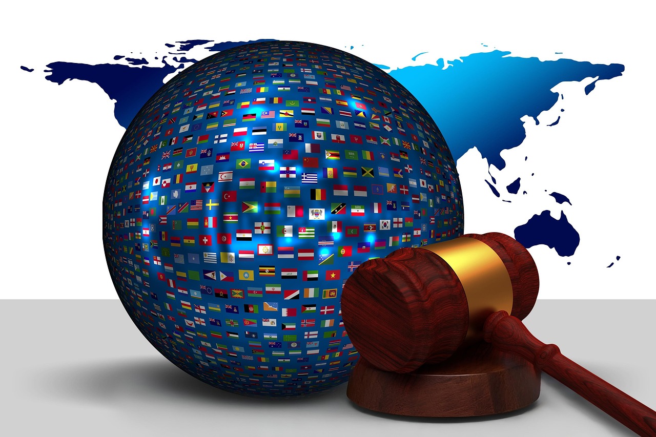 ai generated, law, globe, flags, hammer, justice, international, international law, continents, order, regulation, jurisprudence, jurisdiction, court, law, law, law, law, law, international